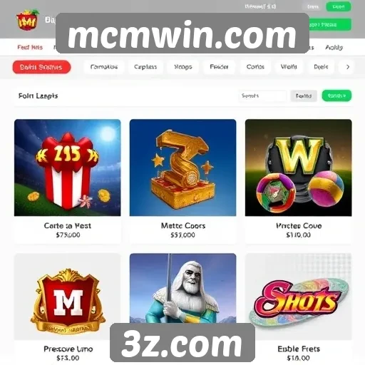 Comparação de bônus e promoções no mcmwin.com