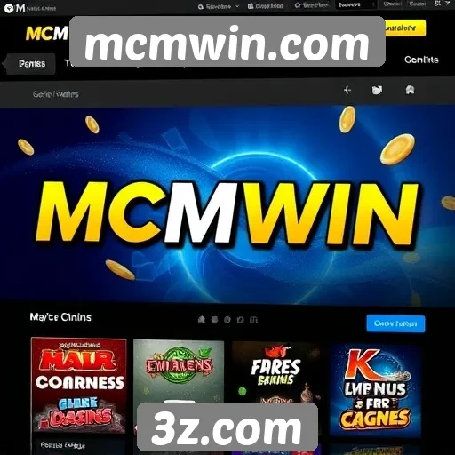 Expansão dos jogos oferecidos no mcmwin.com